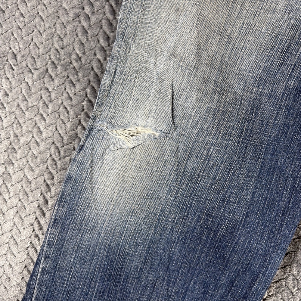 Levis 569 Jeans Mens 34x32 Blue Medium Wash Relaxed Fit Straight Leg Denim - Picture 2 of 12